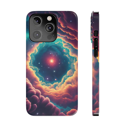 Space Nebula Slim Phone Case For I-phone