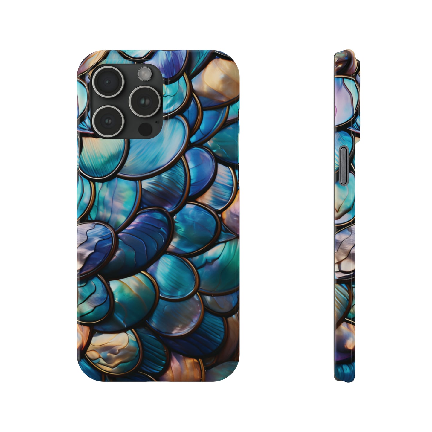 Abalone Look Slim Phone Case For I-Phone