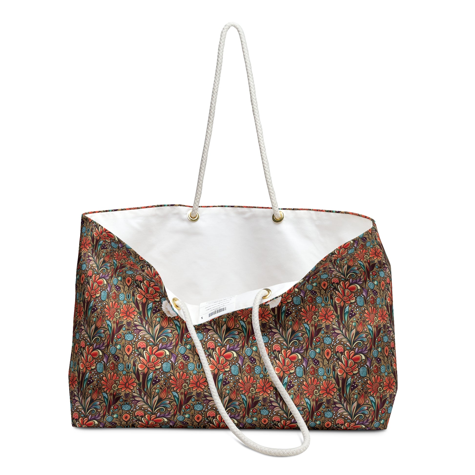 Boho Floral Weekender Bag - Ruppy's Creations