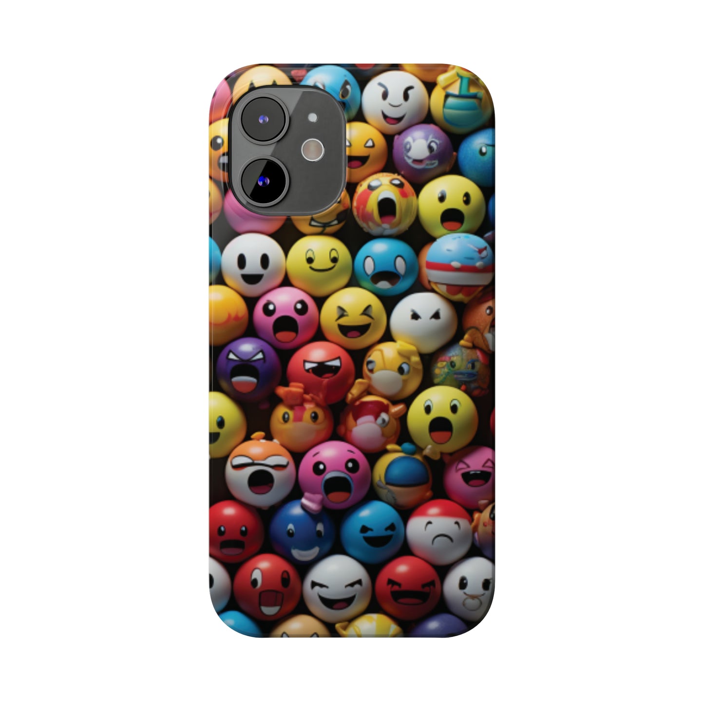 Emoji fun Slim Phone Cases