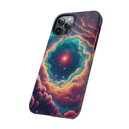 Space Nebula Slim Phone Case For I-phone