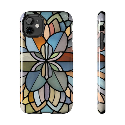 Stained Glass Look Tough Phone Case For I-Phone