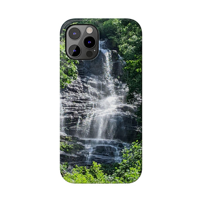 I Phone Waterfall Print Slim Phone Case