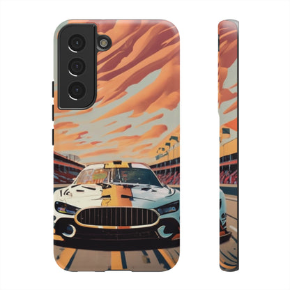 Race Car Tough Cell Phone Case - Ruppy's Creations