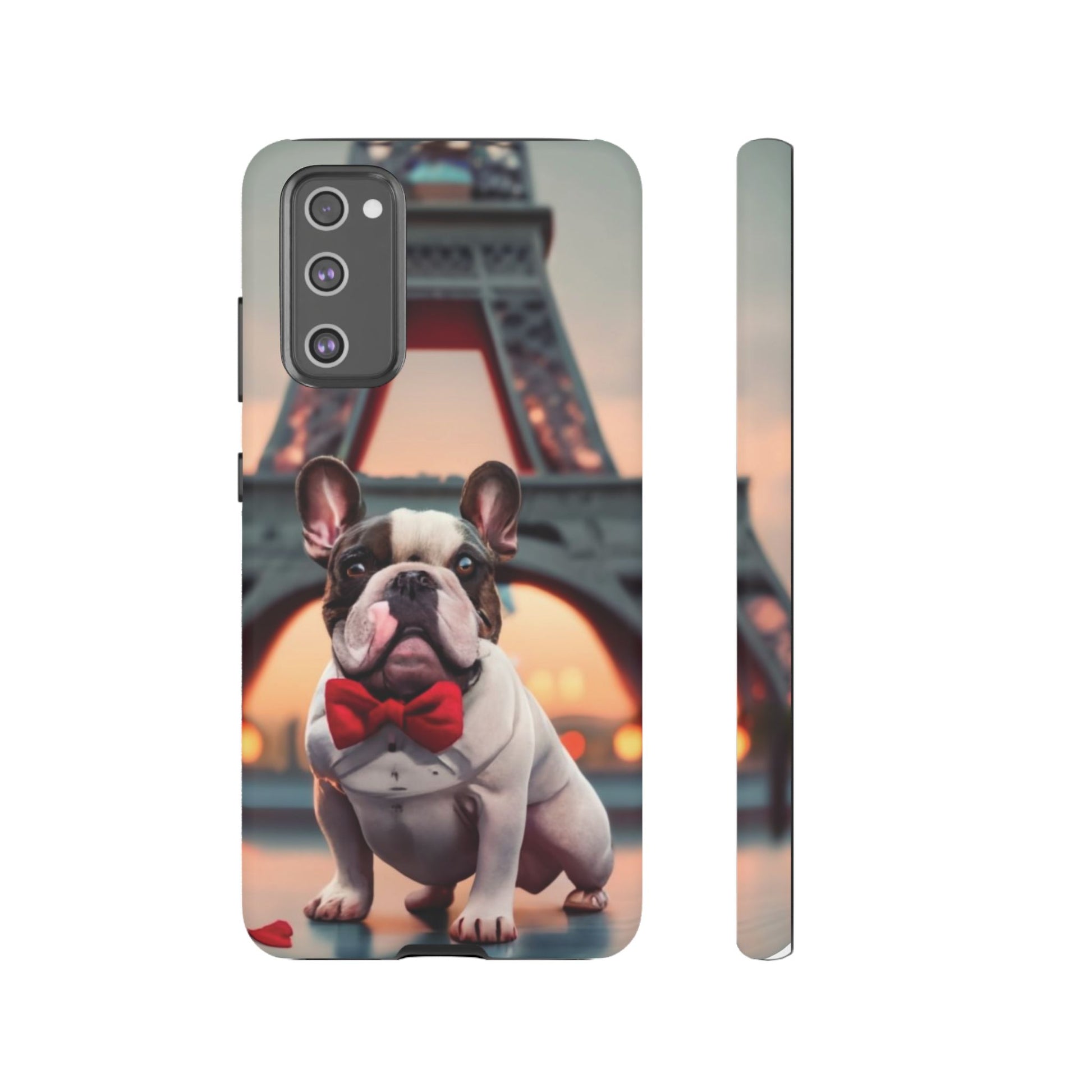 French Bull Dog in Paris Cell Phone Tough Case - Ruppy's Creations