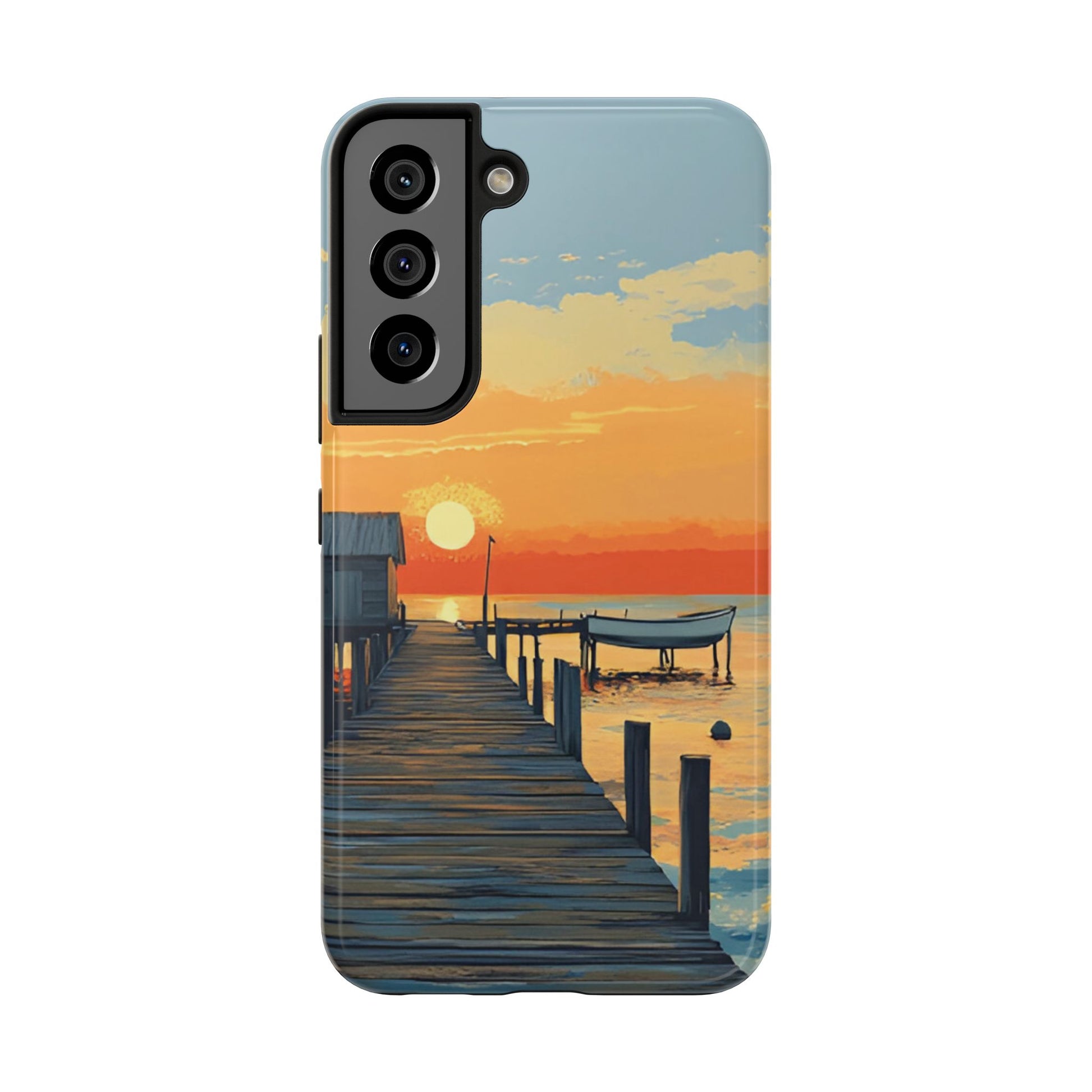 Coastal Sunrise Tough Phone Case For iphone & Samsung Galaxy - Ruppy's Creations