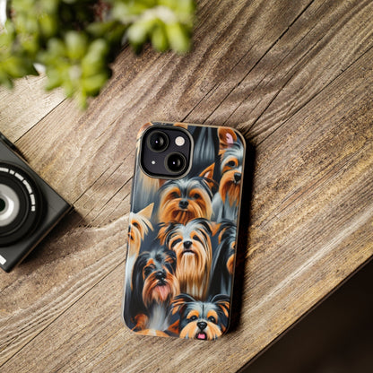 Yorkshire Terrier Tough Phone Case for I phone