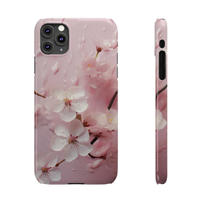 Cherry Blossom Slim Phone Case For I-PHone