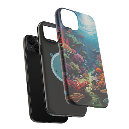 Coral Reef MagSafe Tough Case For I-Phone