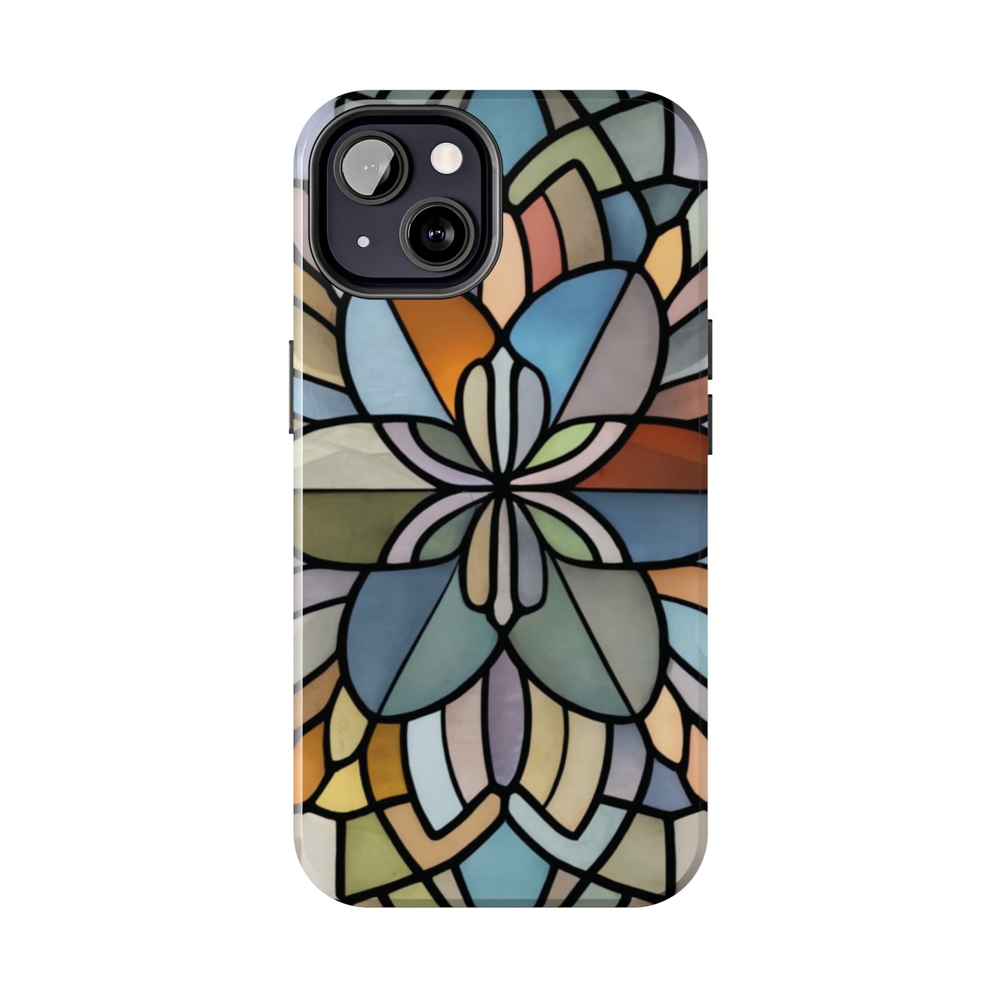 Stained Glass Look Tough Phone Case For I-Phone