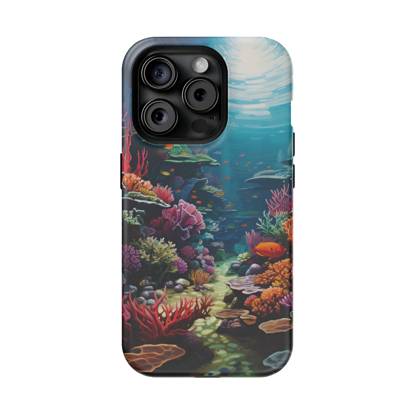 Coral Reef MagSafe Tough Case For I-Phone