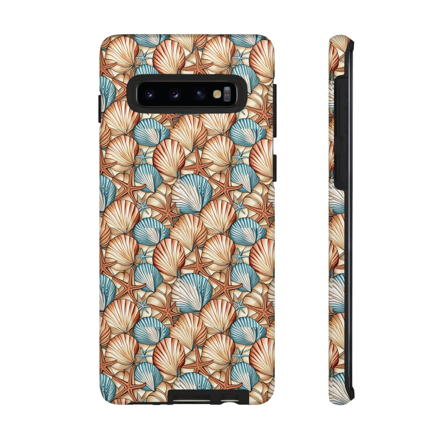 Starfish and Seashells Tough Cell Phone Case - Ruppy's Creations