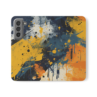 Grunge Folio Phone Case