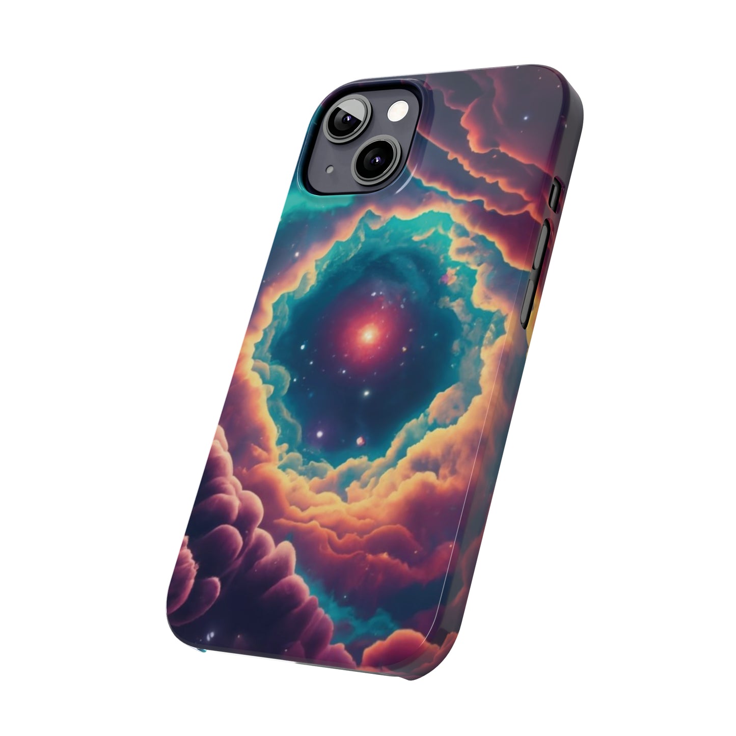 Space Nebula Slim Phone Case For I-phone