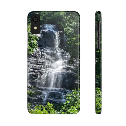 I Phone Waterfall Print Slim Phone Case