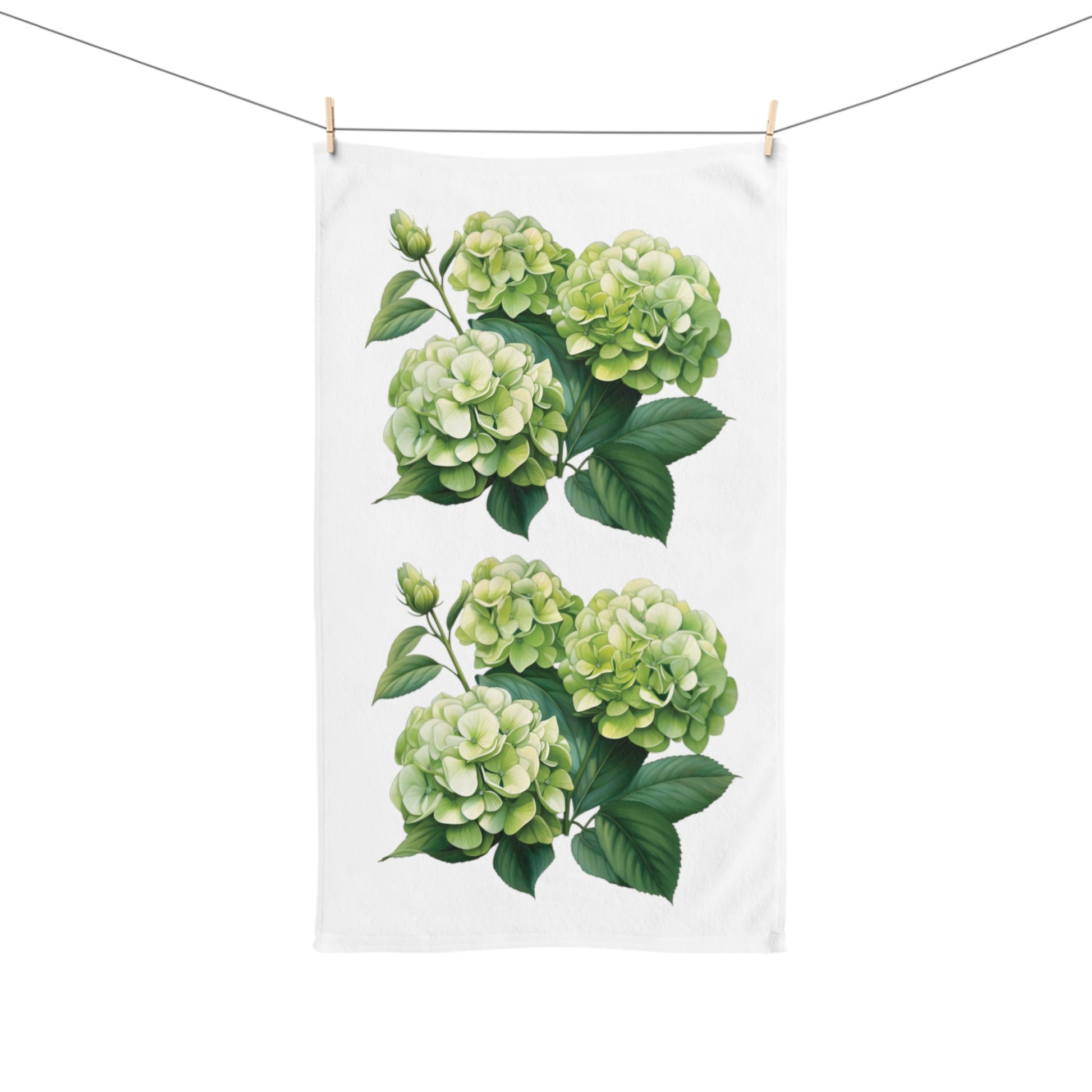 floral hand towel