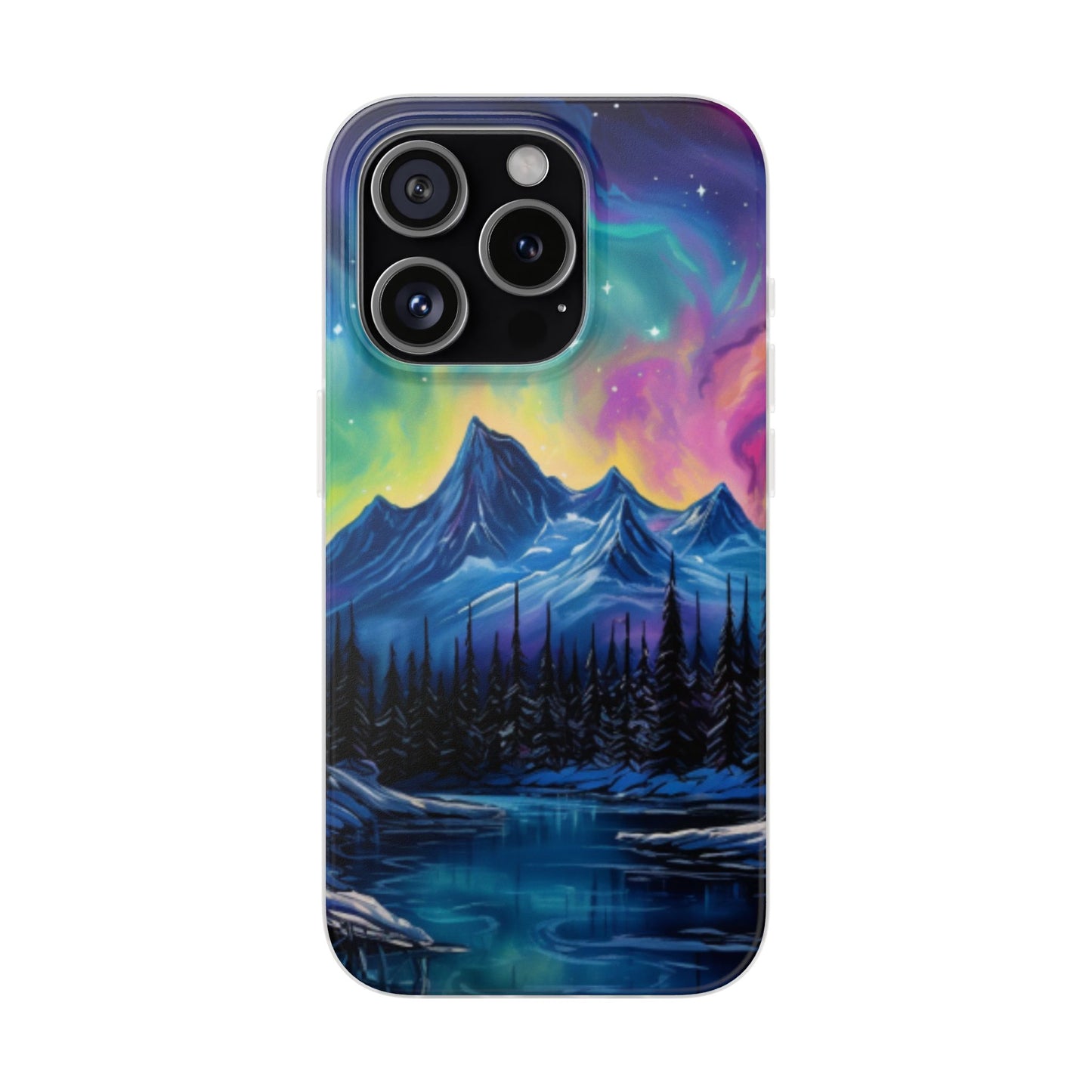 Northern Lights Flexi Case For Apple iphone & Samsung Galaxy - Ruppy's Creations