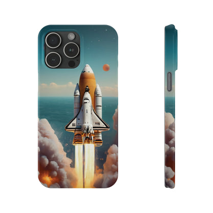 Space Flight I Phone Slim Phone Cases