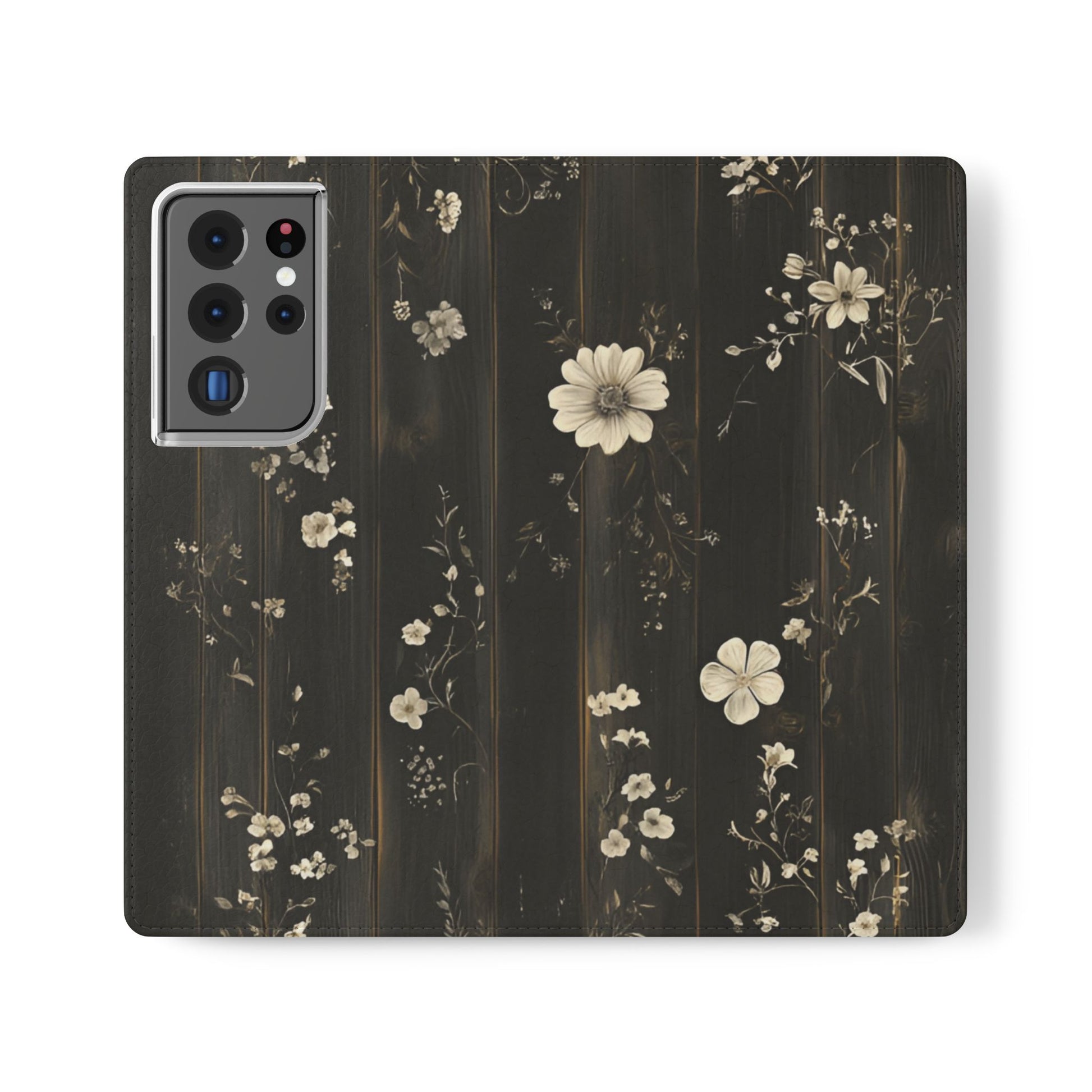 Rustic Floral Flip Case For Apple iphone & Samsung Galaxy - Ruppy's Creations