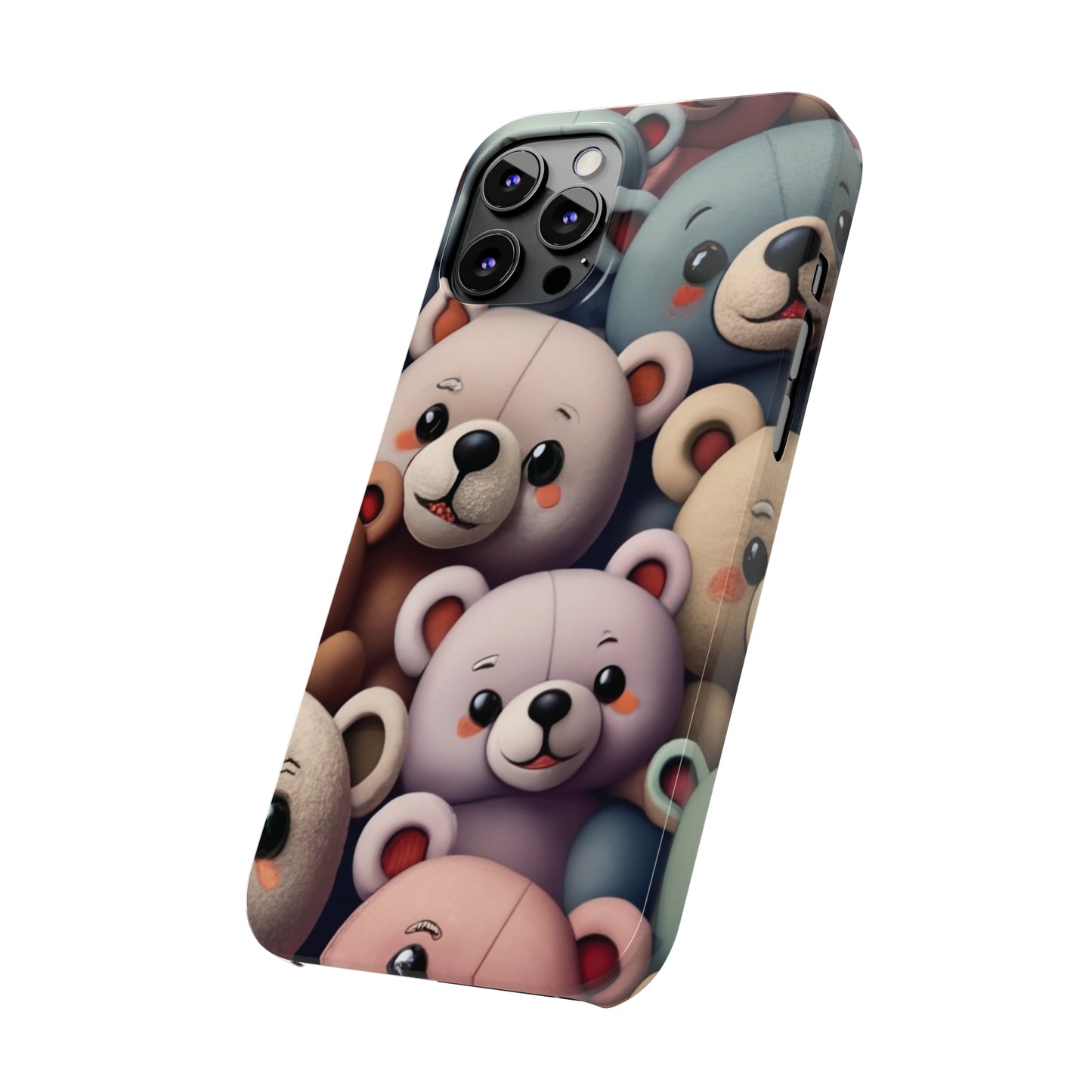 Teddy Bears I phone Slim Phone Cases