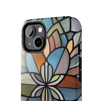 Stained Glass Look Tough Phone Case For I-Phone