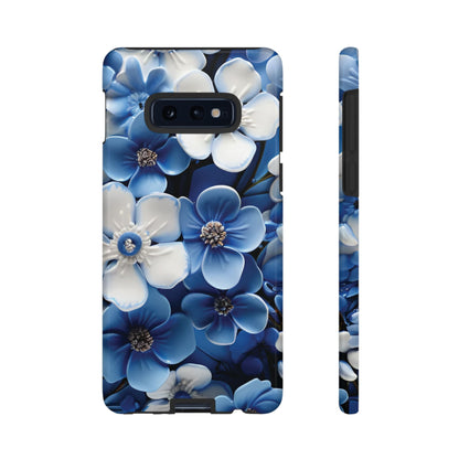 Forget - me - not Tough Cell Phone Case - Ruppy's Creations