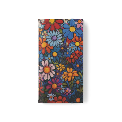 Hippie Floral Folio Case - Ruppy's Creations