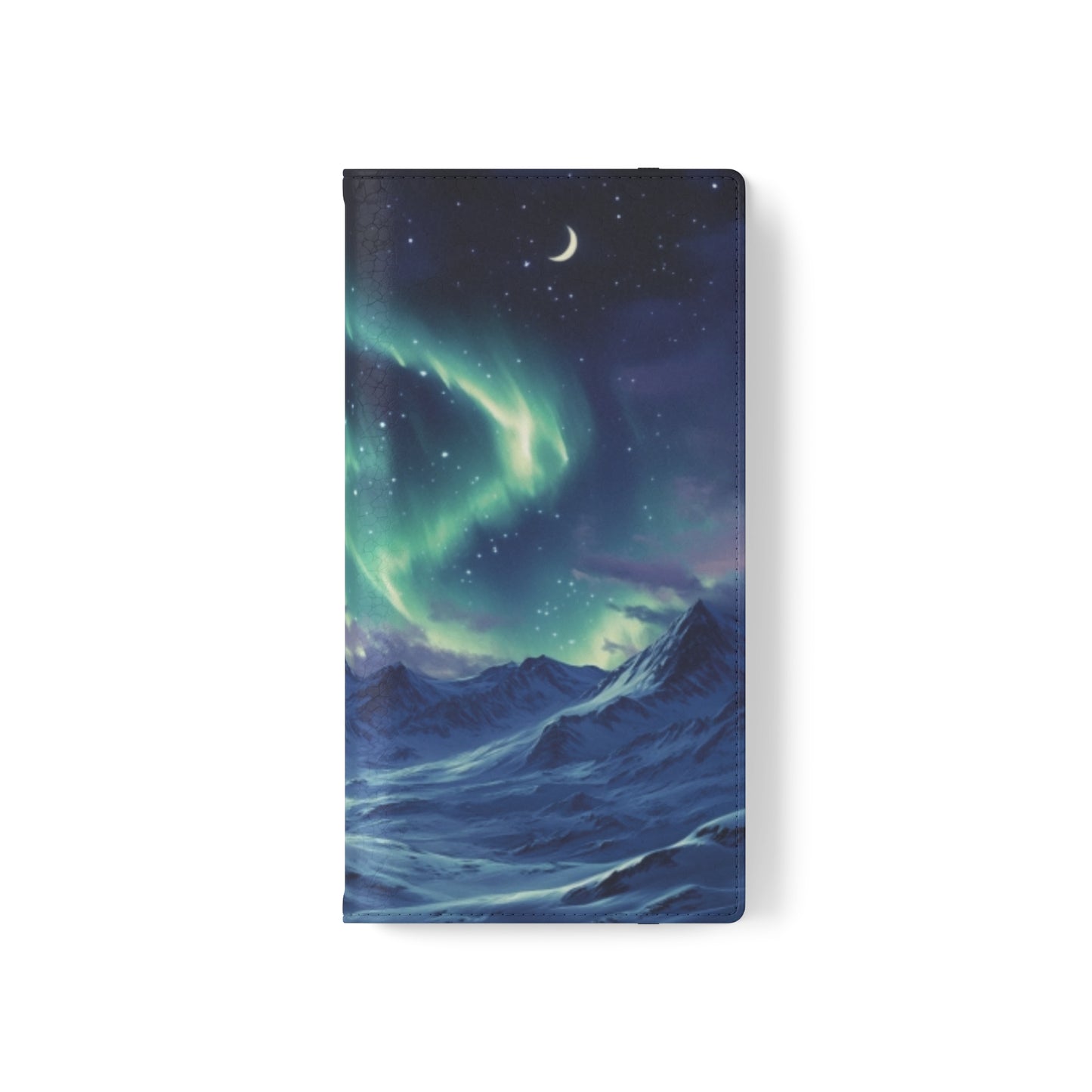 Winter Aurora Folio Phone Case - Ruppy's Creations