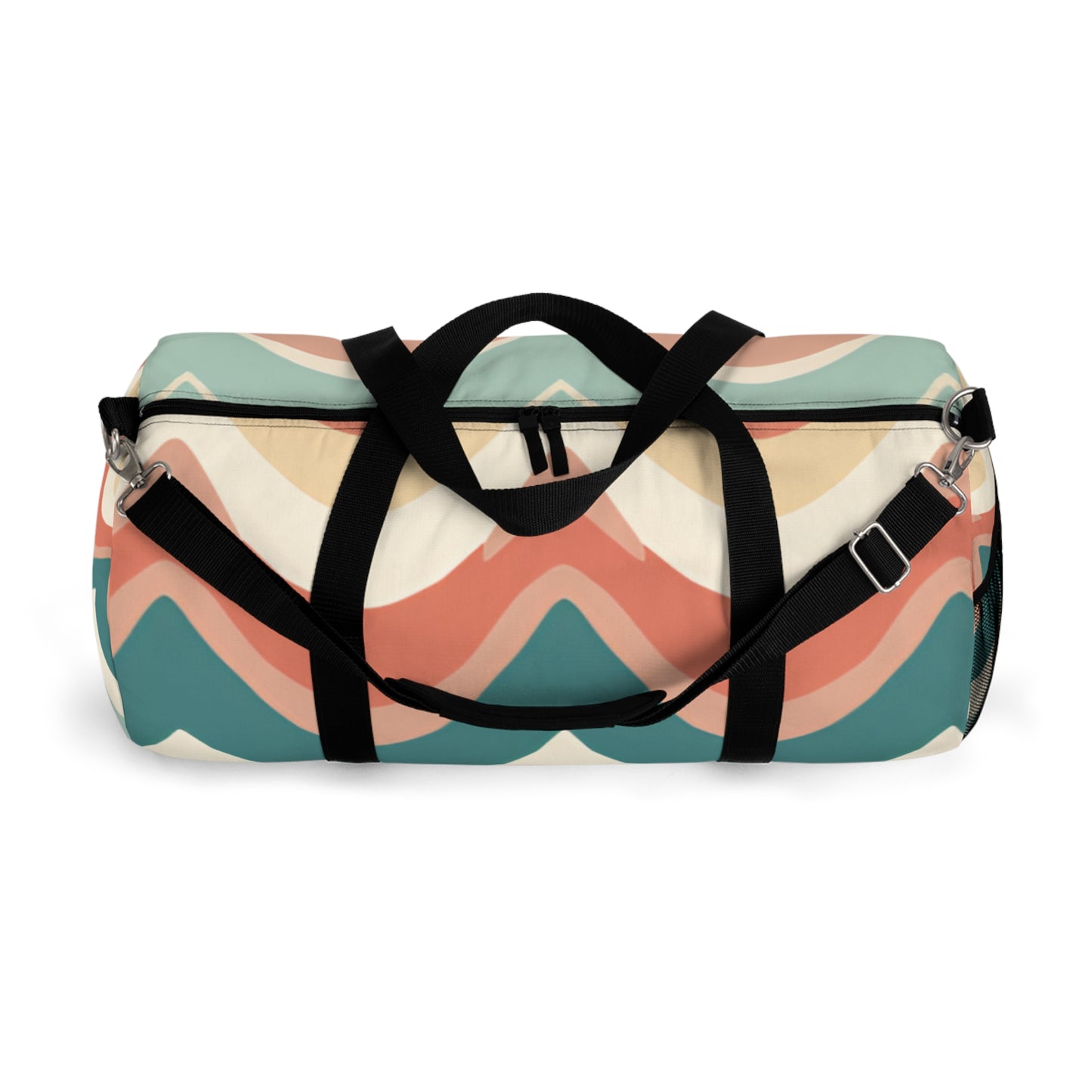 Chevron Print Duffel Bag