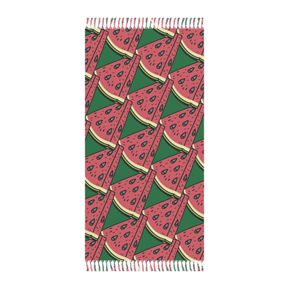 watermelon beach blanket