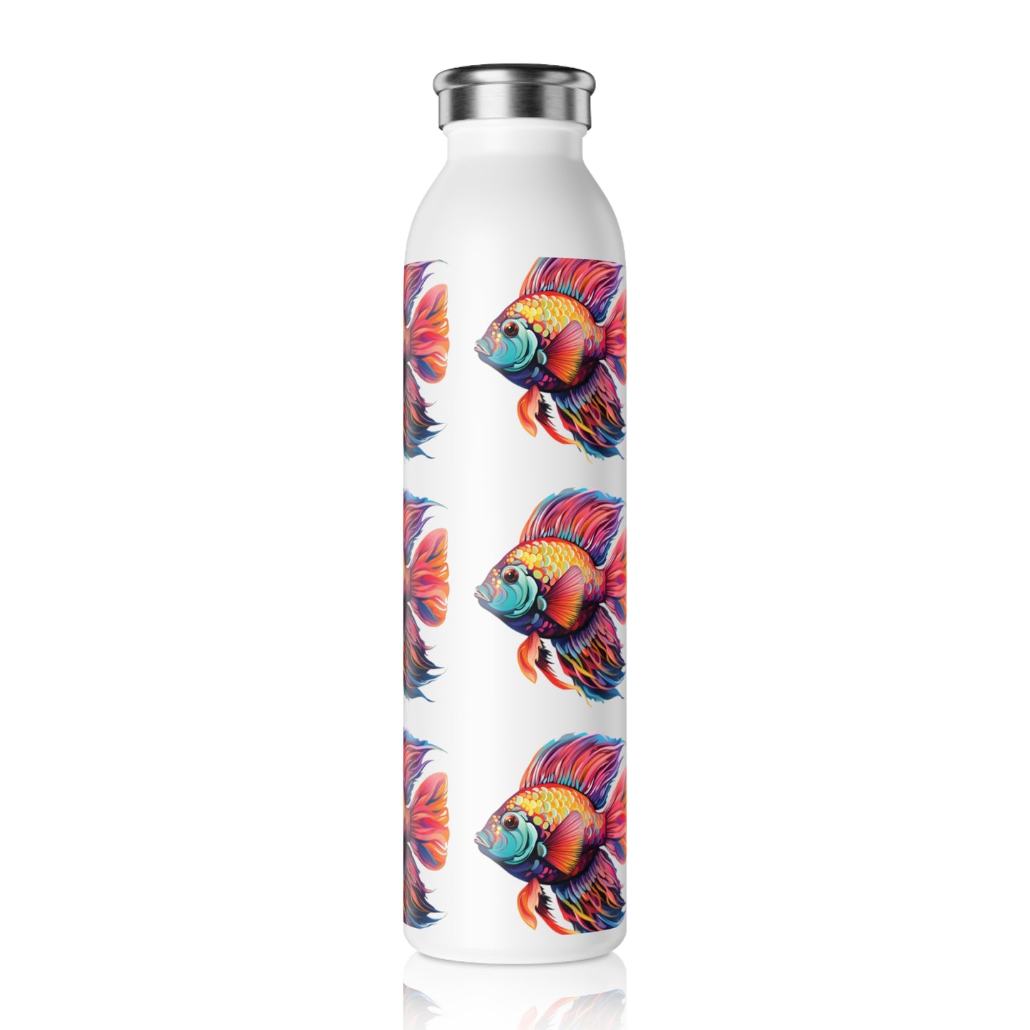 Tropical Fish Slim Water Bottle