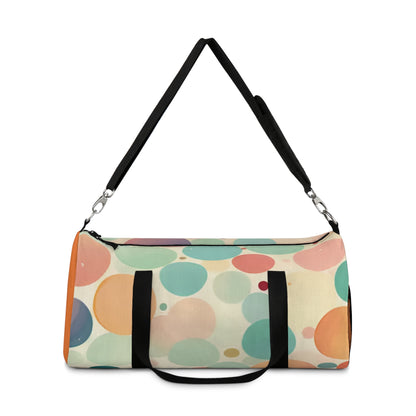 Circles in Pastel Duffel Bag