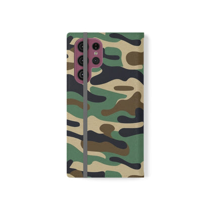 Camouflage Folio Phone Case