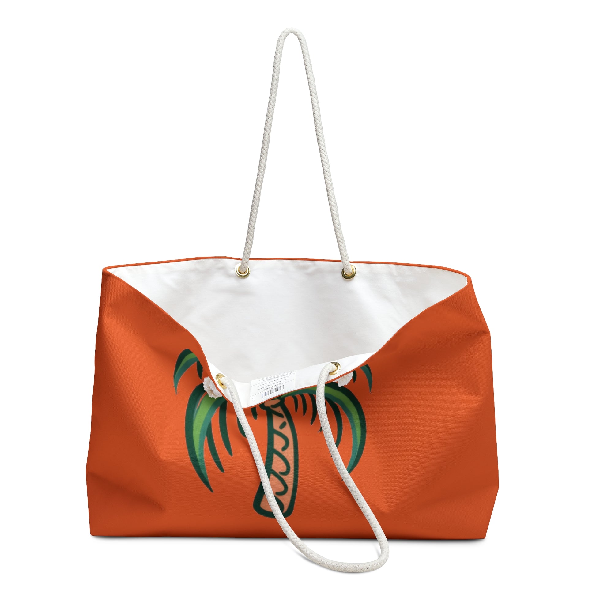 Palm Trees on Orange Weekender Bag - Ruppy's Creations