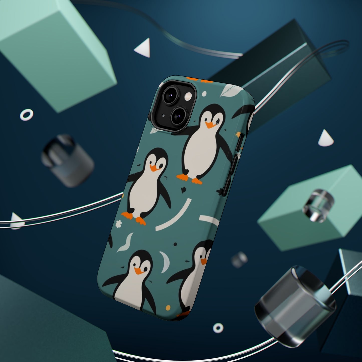 Adorable Penguins MagSafe Tough Case for I-Phone