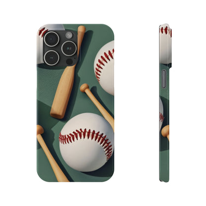 Baseball Fan I phone Slim Phone Case