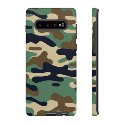 Camouflage Tough Phone Case for I phone, Samsung Galaxy and Google Pixel