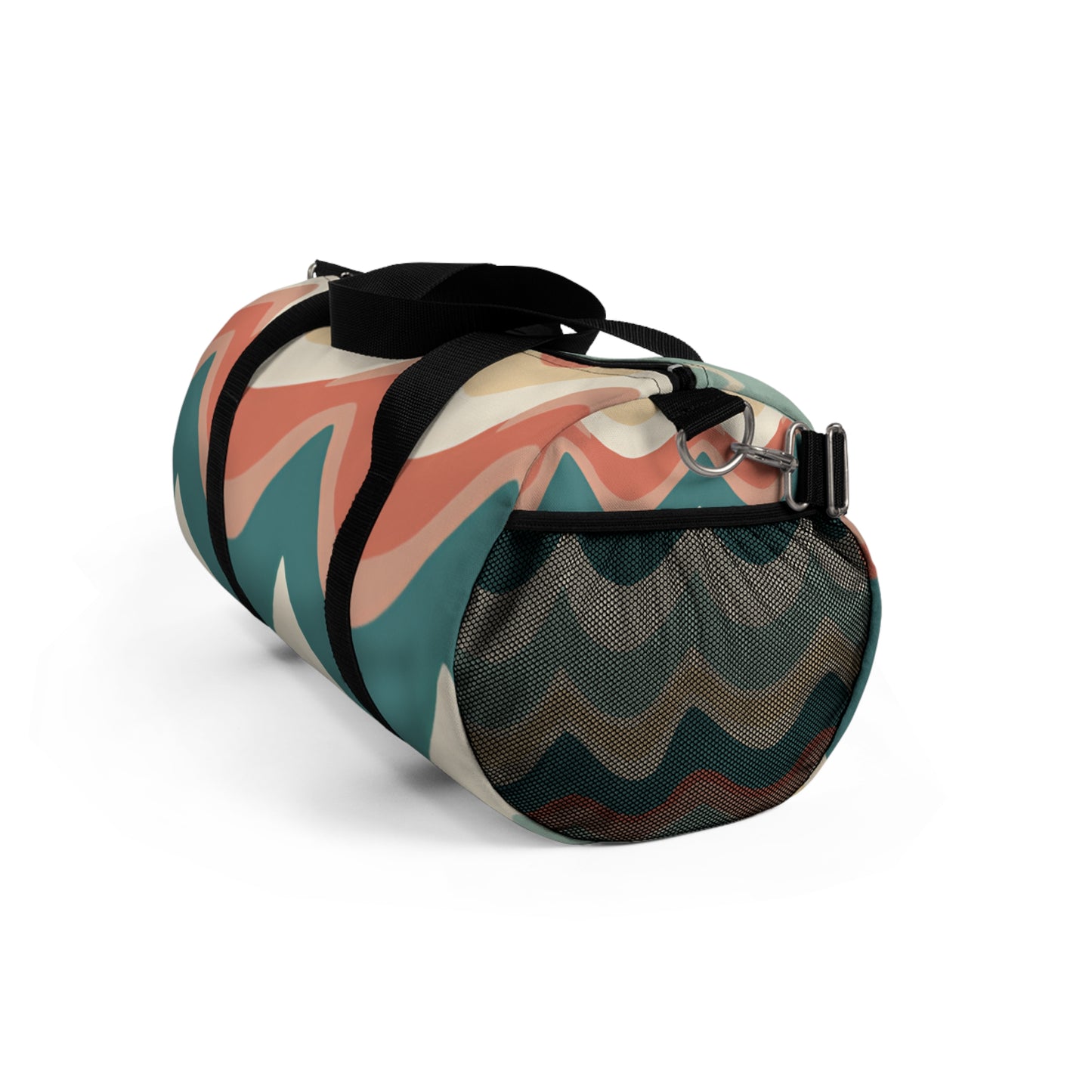 Chevron Print Duffel Bag