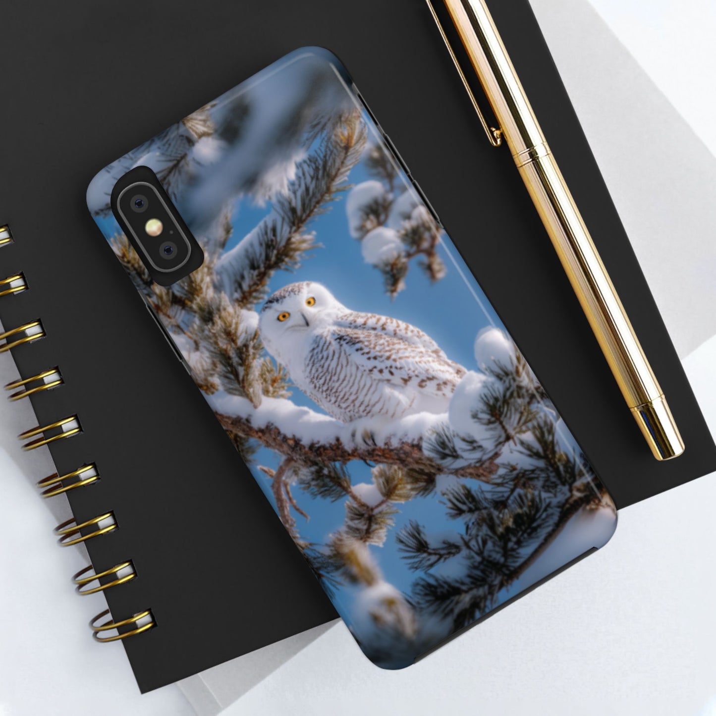 Snowy Owl Tough Phone Case for iphone & Samsung - Ruppy's Creations