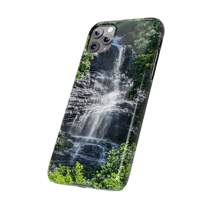 I Phone Waterfall Print Slim Phone Case