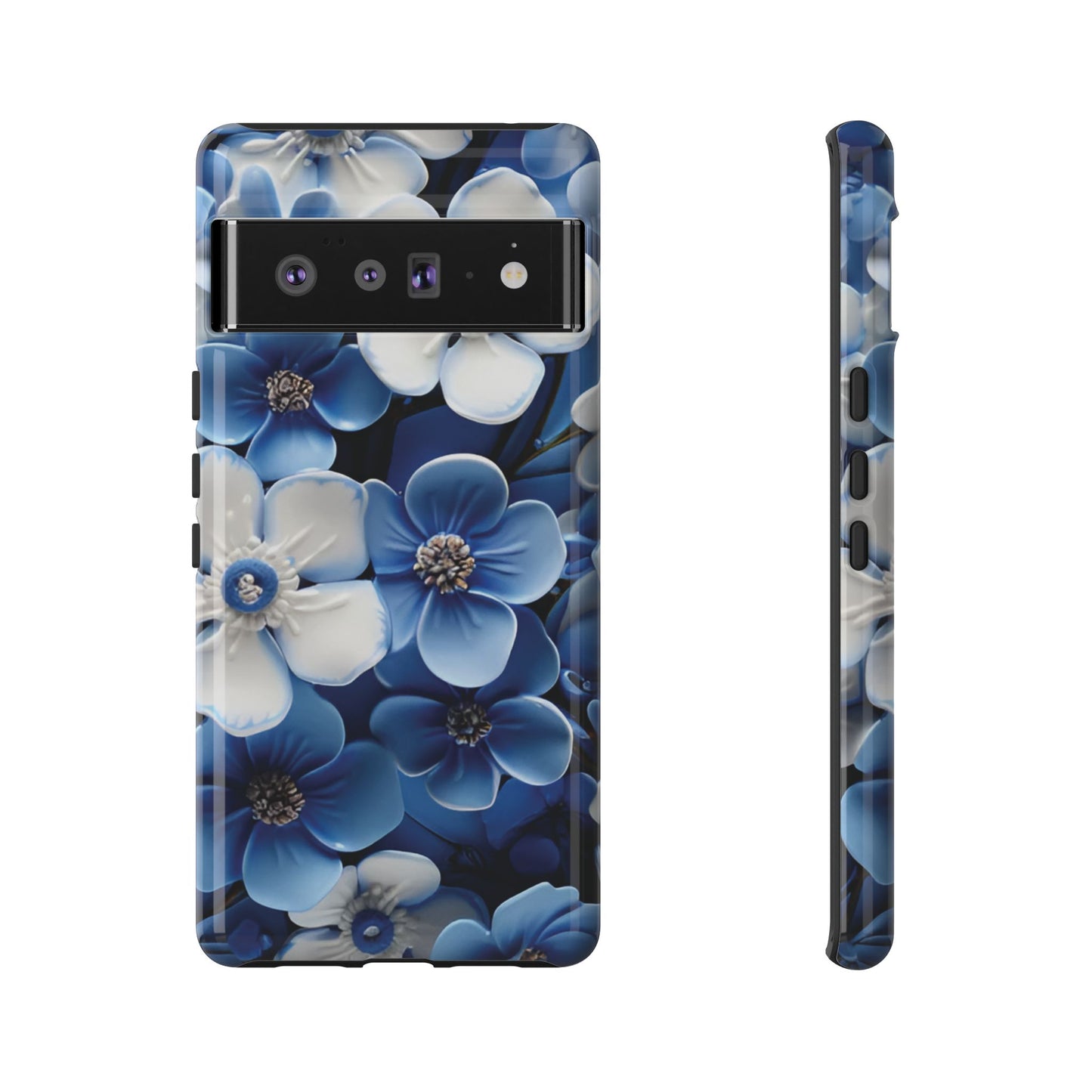 Forget - me - not Tough Cell Phone Case - Ruppy's Creations