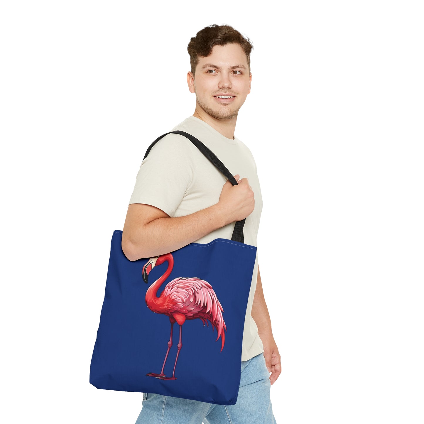 Flamingo Parade Tote Bag