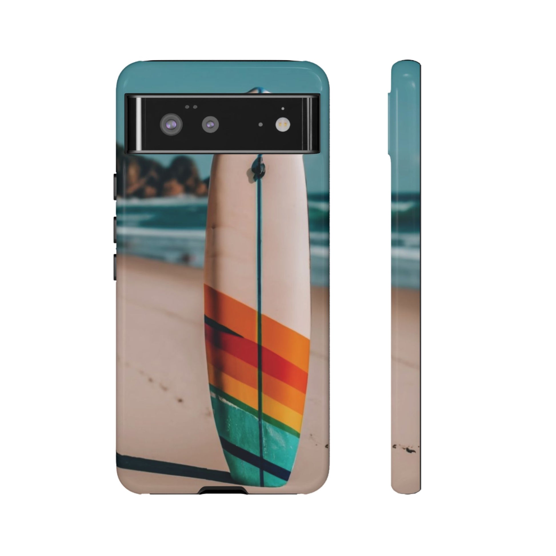 Surfboard Tough Cell Phone Case - Ruppy's Creations