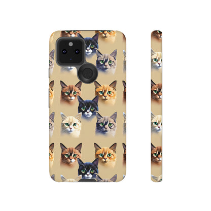 Cat Lovers Tough Cell Phone Case - Ruppy's Creations