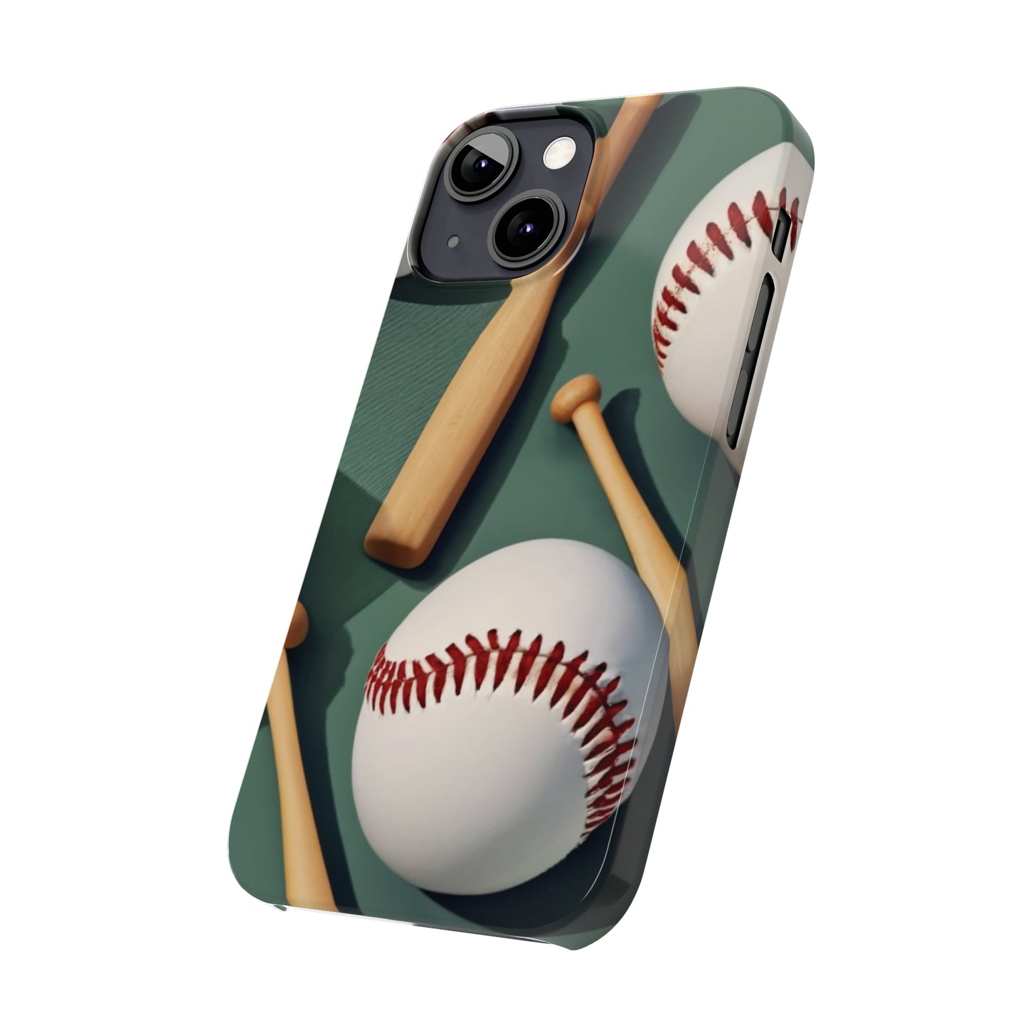 Baseball Fan I phone Slim Phone Case