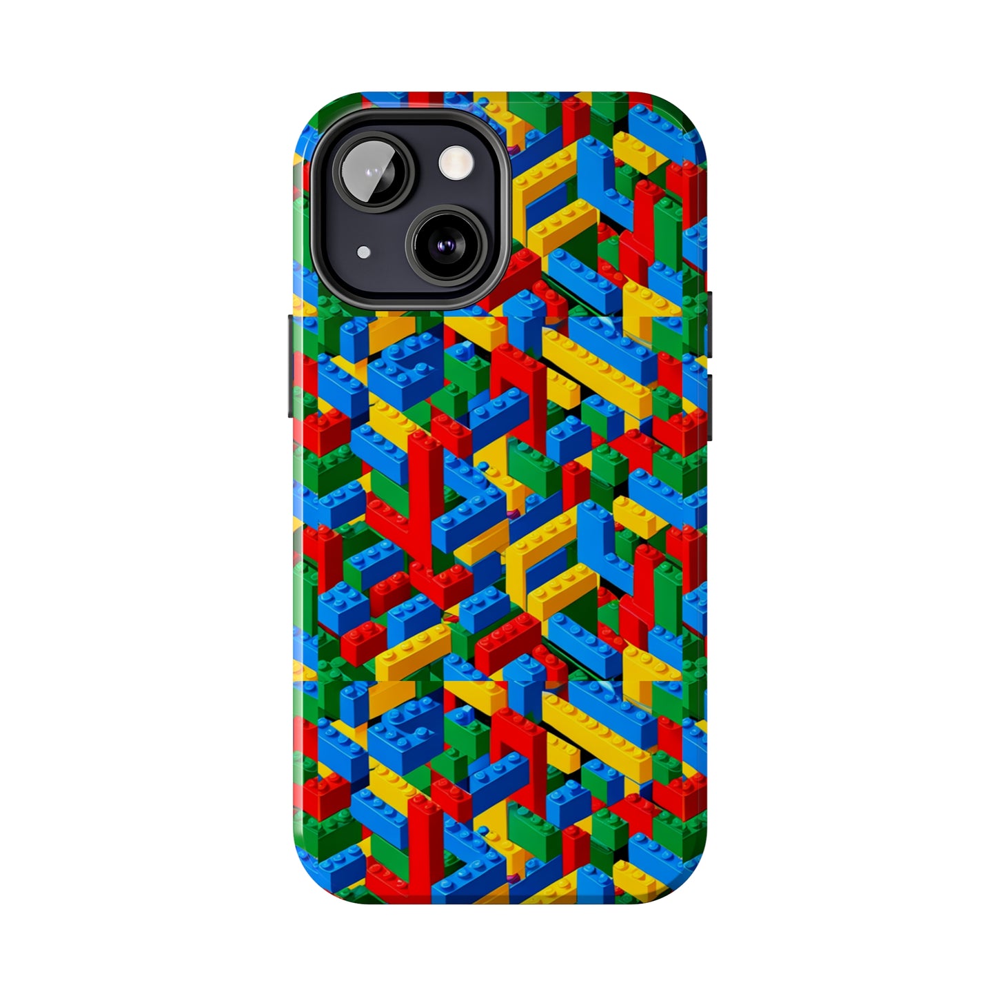 Lego Type Design I Phone Tough Phone Case