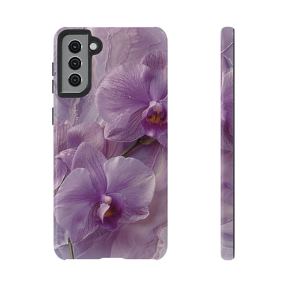 Orchid Bliss Tough Cell Phone Case - Ruppy's Creations