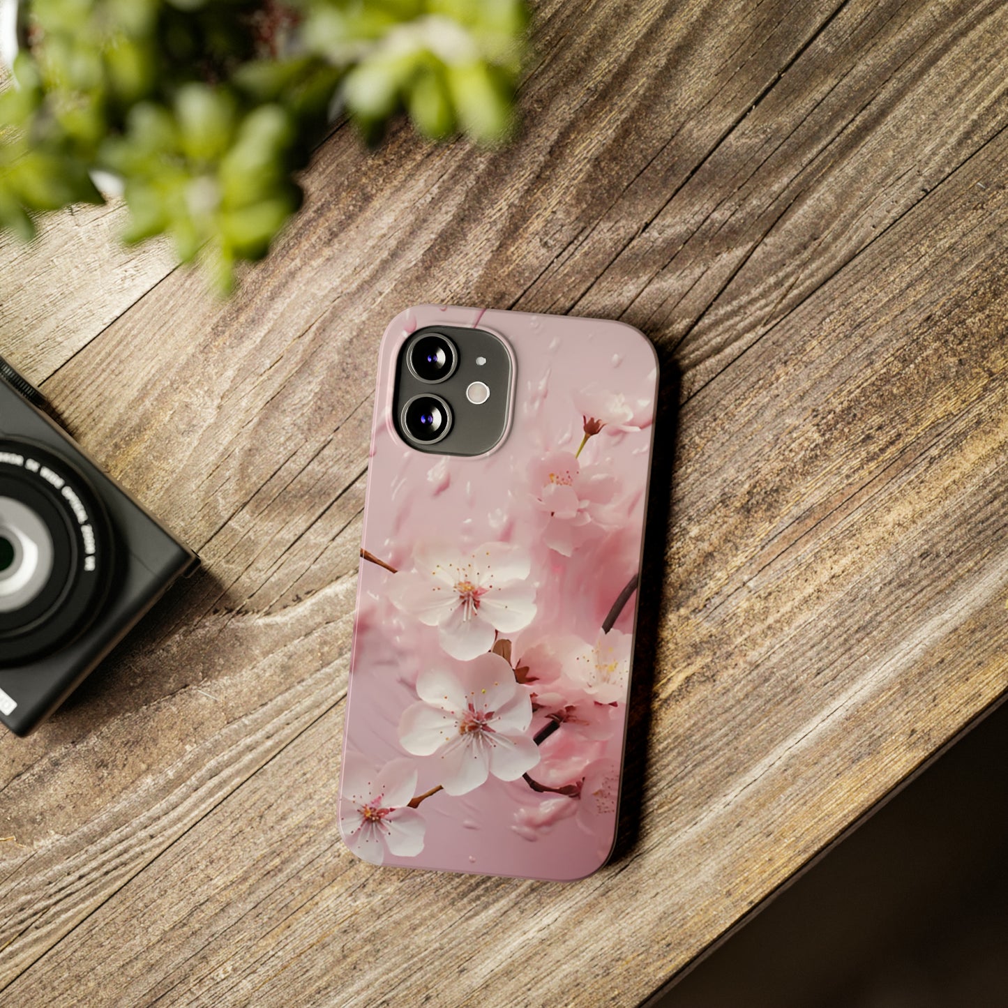 Cherry Blossom Slim Phone Case For I-PHone