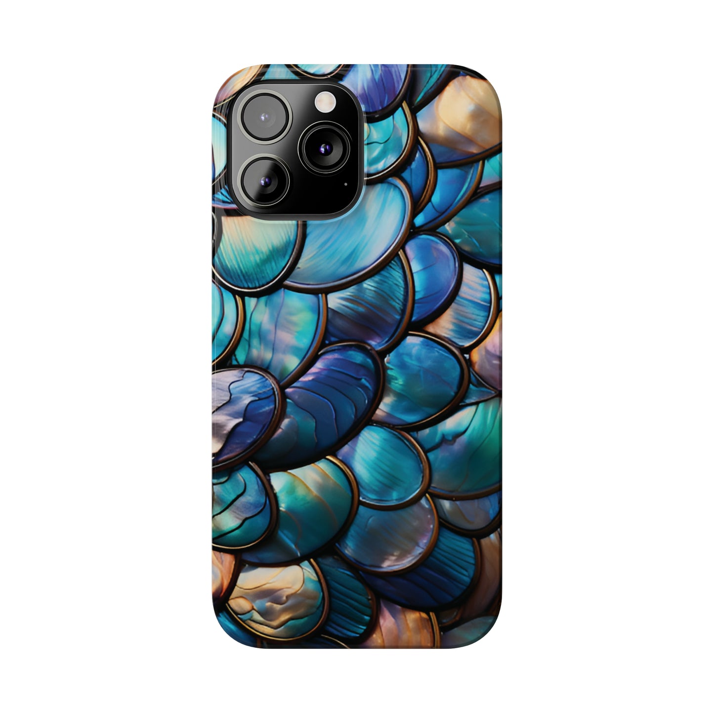 Abalone Look Slim Phone Case For I-Phone