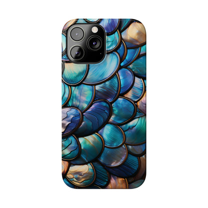 Abalone Look Slim Phone Case For I-Phone